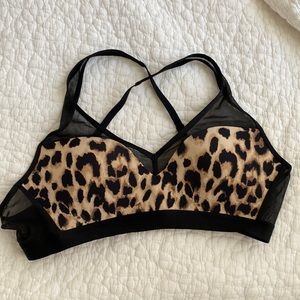 Victoria Secret Leopard 36B sports bra